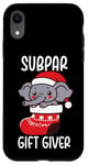 iPhone XR Ugly Christmas Funny White Elephant Gift Subpar Gift Giver Case