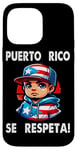 iPhone 14 Pro Max Puerto Rico Se Respeta Boricua Flag Baby Man PR Protest Case