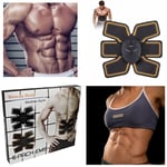 New 6 Pack EMS Trainer Abdominal Toning Muscle Toner Abs Smart EMS Fitness Belt