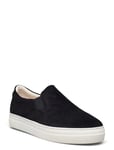 Slhdavid Chunky Suede Slipon Sneakers Black Selected Homme