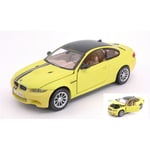 BMW M3 COUPE' 2008 "SAINT PAINT SERIES" MATT LIGHT YELLOWGREEN 1:24 MotorMax