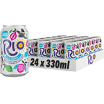 Rio Tropical Light Cans Zero Sugar Diet Drink Full Case 24 x 330ml BB DATE 07/23