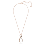 Swarovski Exist 5636494 Necklace Rose Gold Women Infinity Pendant