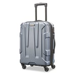 Samsonite Centric Valise Rigide Extensible avec roulettes pivotantes, Ardoise Bleue., Carry-on 20-inch, Centric Valise Rigide Extensible avec roulettes pivotantes