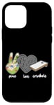 iPhone 12 mini Cornhole Team Bean Bag Player Champ Peace Love Cornhole Case