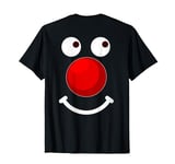 Retro Red Big Nose Funny Day Kids 2024 Print On Back Meme T-Shirt