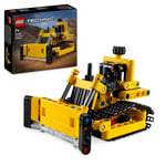 LEGO Technic Heavy-Duty Bulldozer Set, Construction Vehicle Toy for Kids, Boys a