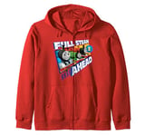 Thomas T-Shirt, Official, Full Steam Ahead, Multiple Colours Zip Hoodie