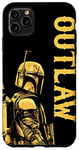 iPhone 11 Pro Max Star Wars The Book of Boba Fett Outlaw Black Case