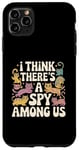 Coque pour iPhone 11 Pro Max Costume de Kitty Among Us I Think There's A Spy Among Us Memes