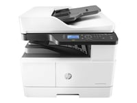 HP LaserJet MFP M443nda - Imprimante multifonctions - Noir et blanc - laser - A3/Ledger (297 x 432 mm) (original) - A3/Ledger (support) - jusqu'à 25 ppm (copie) - jusqu'à 25 ppm (impression) - 350 feuilles - USB 2.0, LAN