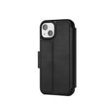 Tech 21 EvoLite Wallet Case for iPhone 13-3 card slot walle, Black