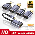 Converter Mini DP to HDMI-compatible Adapter USB Type-C to HDMI-Compatible