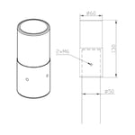 Adapter Norlys Lykthus/Stolpe