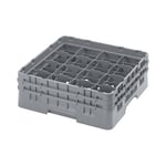 CAMBRO Glasskurv - 16 rom 50 x 18,4 cm glasshøyde: 13,3