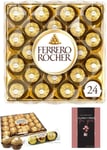 Rocher Chocolate Gift Box Hazelnut Milk Chocolate with Lovely Card - Valentine,