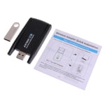 1800M USB WIFI 6 Adapter Dubbel Antenn Nätverkskort AX1800 Dual-Band 2,4/5Gh WiFi Adapter WIFI6 för PC Laptop Tablets