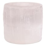 Lighting Selenite Divine Cylinder -- 900 G; 8X8 Cm