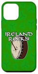 Coque pour iPhone 12 mini St Patrick Day Bodhran Drummer Drums Percussion Musicien