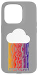 iPhone 15 Pro Cloud with Rainbow Rain Code Wave Case