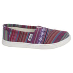 Toms Childrens Unisex Classic Multicolor Kids Espadrilles - Multicolour Textile - Size UK 12 Kids