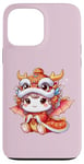 Coque pour iPhone 13 Pro Max Cadeaux pour enfants du Nouvel An chinois 2025 Baby Dragon