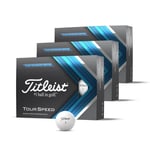 Titleist Tour Speed Golfball Hvit 3 Dusin