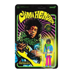 JIMI HENDRIX - Reaction Figures -  Blacklight Are You Experienced -  - T600z