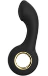 Curved Vibrating Silicone Butt Plug