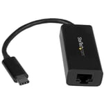 StarTech.com Adaptateur USB-C vers Gigabit Ethernet Noir (USB 3.0)