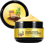 Tanning Accelerator Cream, Golden Tan Accelerator for Outdoor Sun and Tanning