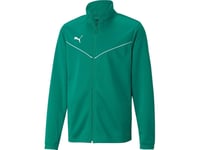 Puma Teamrise Training Poly Jacket Jr Grön 657393 05 (176 Cm) - Barn