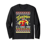 TurboMan It's Turbo Time Ugly Long Sleeve T-Shirt