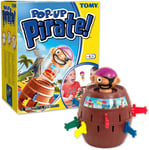 TOMY Pop Up Pirate Classic Children's Action Board Game, Family and Preschool 4,