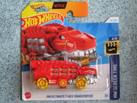 Hot Wheels H4HJ 055 HW ULTIMATE T-REX TRANSPORTER red 2024 55/250 HJ Case New