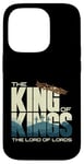 iPhone 14 Pro Jesus is the King of Kings Crucifixion Cross Crown Gospel Case