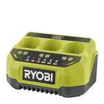 Ryobi Snabbladdare med 3 portar, USB Lithium, RC43P