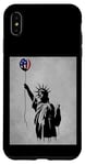 Coque pour iPhone XS Max Statue de la Liberté USA 4 juillet fantaisie drôle patriotique