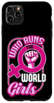 Coque pour iPhone 11 Pro Max Qui dirige la World Girls Gender Equality Feminist Pride