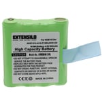 EXTENSILO Batterie compatible avec Motorola Talkabout T40, T80 Extreme, TLKR 3, TLKR 5 radio talkie-walkie (800mAh, 4,8V, NiMH)