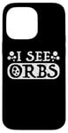 Coque pour iPhone 14 Pro Max Ghost Hunter | Paranormal Investigator Spirit Hunt UAPs Orbs