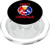 Pinoy Drapeau philippin philippin soleil Noël ange crèche PopSockets PopGrip pour MagSafe