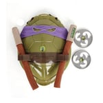 Teenage Mutant Ninja Turtles Party Kostym Ryggskal Mask för Pojkar D