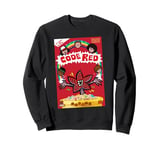 Stranger Things Code Red Cereal Box Retro Demogorgon Art Sweatshirt