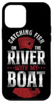 iPhone 12 mini Poker Full House Vintage Catching Fish On The River With My Case