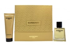 BURBERRY HERO GIFT SET 50ML EDT + 75ML SHOWER GEL - MEN'S FOR HIM. NEW