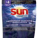 Sun optimum nettoyant machine lave-vaisselle pendant le cycle 4 doses