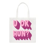 U Ok Hun Regular Tote Bag Sarcastic Humour Rude Work Employee Boss Lazy Shopper