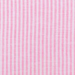 Lin/Bomull Jersey Striper Stoff 150cm 2217 Rosa - 50cm