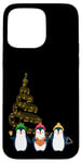 iPhone 15 Pro Max Musical Penguins Singing Carols Christmas Penguin Lover Case